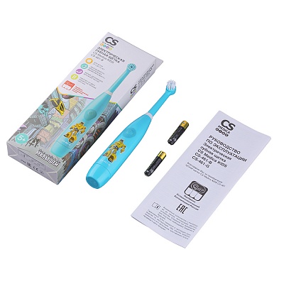 
                Электрическая зубная щетка для детей CS Medica KIDS CS-461-B