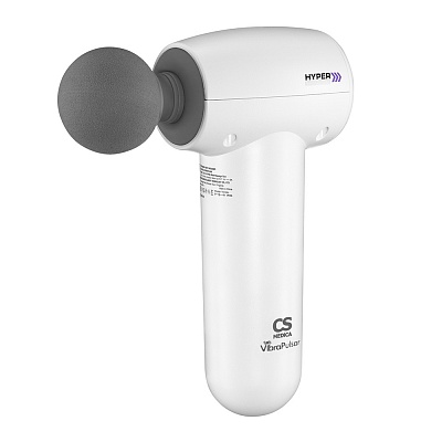 
                Перкуссионный массажер для тела CS Medica VibraPulsar CS-v10 HYPER Massage Gun, ударные движения с амплитудой воздействия 8 мм и интенсивностью до 3500 уд/мин