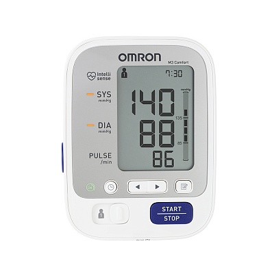 
                Тонометр OMRON M3 Comfort с умной манжетой Intelli Wrap