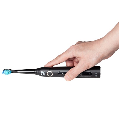 
                Электрическая звуковая зубная щетка CS Medica SonicMax CS-234, прибор прост в управлении и удобен в использовании