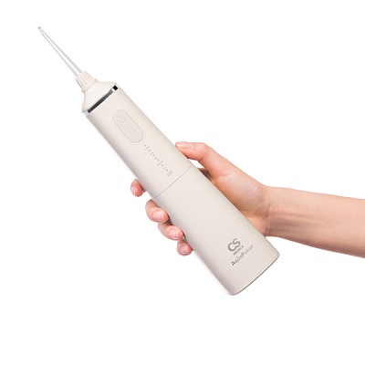 
                Портативный ирригатор полости рта CS Medica AquaPulsar CS-9 Comfort, бежевый, прибор оснащен автоматическим таймером выключения