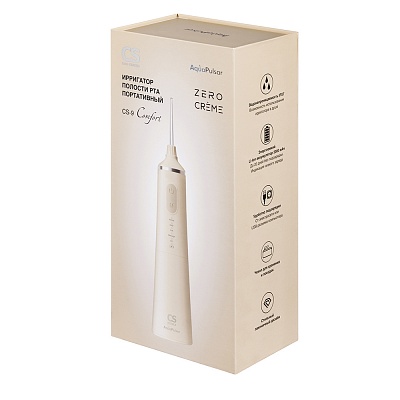 
                Портативный ирригатор полости рта CS Medica AquaPulsar CS-9 Comfort, бежевый, коробка