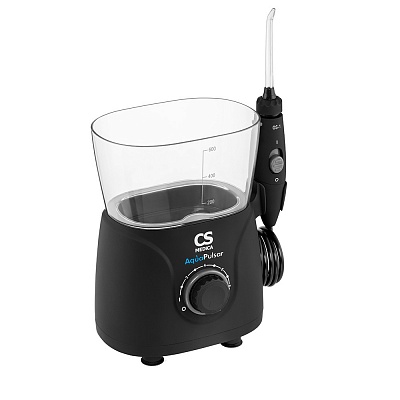 
                Ирригатор CS Medica AquaPulsar OS-1, черный, резервуар объемом 600 мл