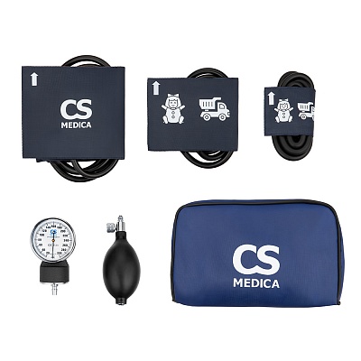 
                Механический тонометр CS Medica CS-106 Kids 3, комплект поставки