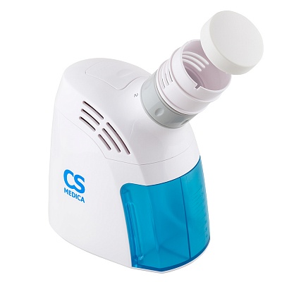 
                Ингалятор паровой CS Medica AERObreeze CS-001, без насадок, вполоборота