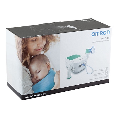 
                Небулайзер OMRON DuoBaby с назальным аспиратором, коробка