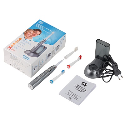 
                Электрическая зубная щетка CS Medica CS-232, комплект поставки