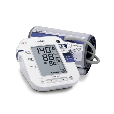 
                Тонометр OMON M10-IT, прибор и манжета