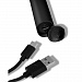 
                    Электрическая звуковая зубная щетка CS Medica SonicMax CS-232, готический черный, Зарядка через USB-разъем компьютера USB-кабель Type-C в комплекте и от электросети