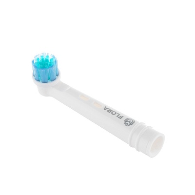 
                Электрическая зубная щетка CS Medica CS-20040-H FLORA зеленая, насадка