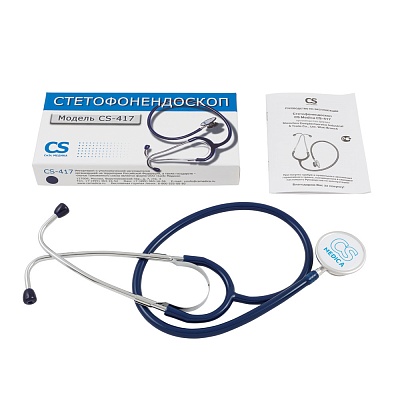 
                Стетофонендоскоп CS-417 синий