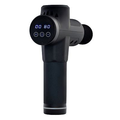 
                Перкуссионный массажер для тела CS Medica VibraPulsar CS-v15 REVOLT Massage Gun Черный, . Разъем USB Type-C позволяет заряжать его от ноутбука, пауэрбанка или сетевого адаптера