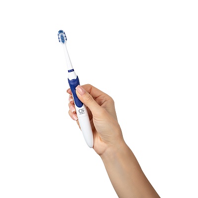 
                Электрическая звуковая зубная щетка CS Medica CS-9630-H, насадка легко снимается
