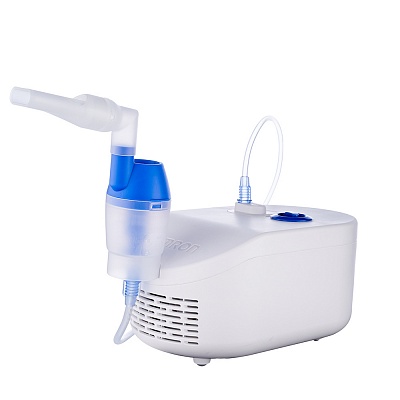 
                Небулайзер OMRON C25 с назальным душем, прибор и небулайзерная камера с загубником