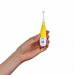 
                    Электрическая звуковая зубная щетка CS Medica CS-561 Kids желтая, благодаря прорезиненной рукоятке не скользит в руке