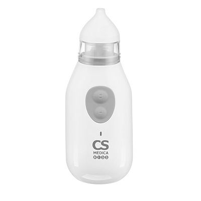 
                Электронный назальный аспиратор CS Medica KIDS CS-12 BASIC, 2 режима работы с разной скоростью всасывания рассчитаны на проведение аспирации младенцам и детям среднего возраста