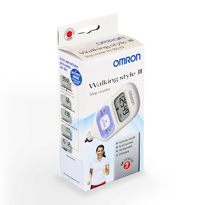 
                Шагомер OMRON Walking style III (HJ-203), фиолетовый
