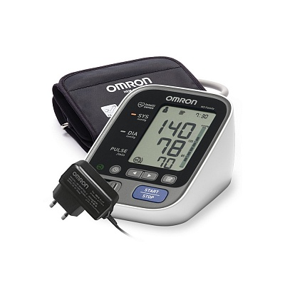 
                Тонометр OMRON M3 Family (HEM-7133-ALRU) с универсальной веерообразной манжетой (22-42 см) и адаптером