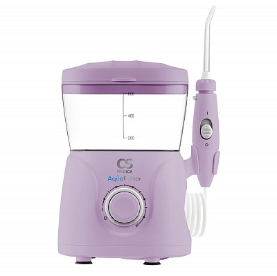 
                Ирригатор полости рта CS Medica AquaPulsar OS-1 ULTRA Lilac, мощная, точно направленная струя воды позволяет аккуратно чистить коронки, зубные протезы и брекеты