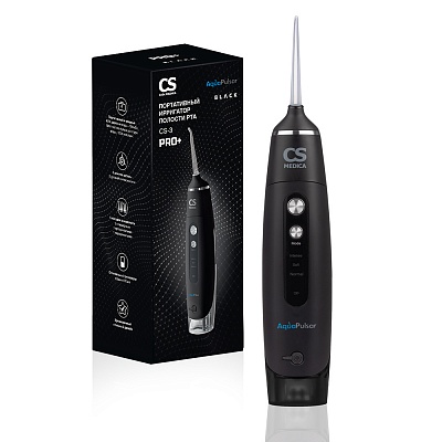 
                Ирригатор полости рта CS Medica AquaPulsar CS-3 PRO+, черный