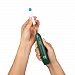 
                    Электрическая зубная щетка CS Medica CS-20040-H FLORA зеленая, щетинки Dupont средней жесткости