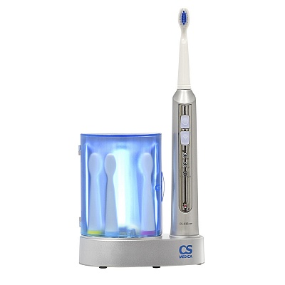 
                Электрическая звуковая зубная щетка CS Medica CS-233-uv