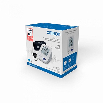 
                Тонометр OMRON M3 Comfort, коробка