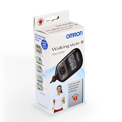 
                Шагомер OMRON Walking style III (HJ-203), черный