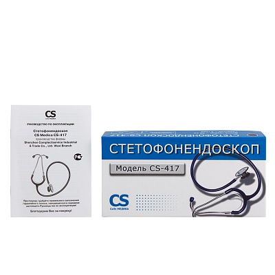 
                Стетофонендоскоп CS-417 синий