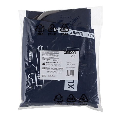 
                Манжета веерообразная OMRON GS CUFF XL (HXA-GCUFF-XLLB) для HBP-1100/HBP-1300 (42-50см) сверхбольшая