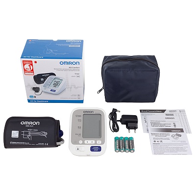 
                Тонометр OMRON M3 Comfort с адаптером и умной манжетой Intelli Wrap