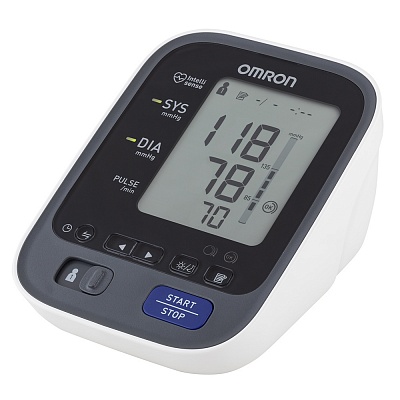
                Тонометр OMRON M7 Intelli IT, измеряет, сохраняет и передает результаты
