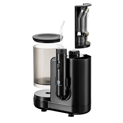 
                Ирригатор полости рта CS Medica AquaPulsar CS-10 PRESTIGE, черный, резервуар объемом 600 мл