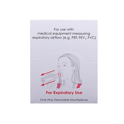 
                Загубник к пикфлоуметру OMRON PFM20, коробка, фронтальный вид