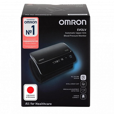 
                Тонометр OMRON EVOLV, коробка