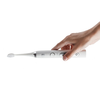 
                Электрическая звуковая зубная щетка CS Medica CS-333-WT, белая