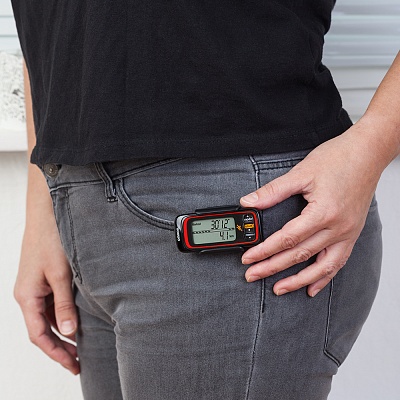 
                Монитор активности OMRON Jog style черный, помещается в карман