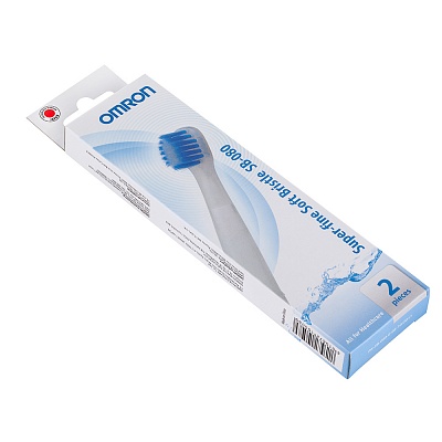 
                Насадка для зубных щеток OMRON Super-Fine Soft Bristle Head SB-080 (2шт.)