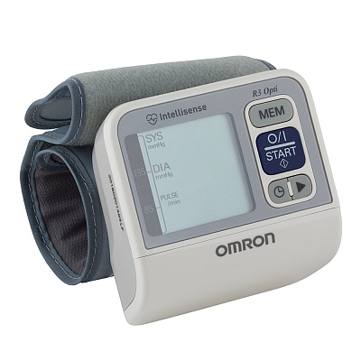 
                Автоматический тонометр OMRON R3 предназначен для измерения артериального давления на запястье