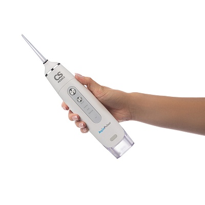 
                Ирригатор полости рта CS Medica AquaPulsar CS-3 PRO+, белый, повышенная до 1400 мАч емкость аккумулятора позволяет использовать прибор до 10 дней без подзарядки