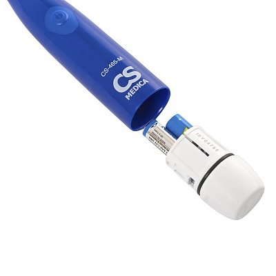 
                Электрическая зубная щетка CS Medica CS-465-M, синяя