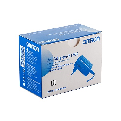 
                Адаптер сетевой для тонометров AC Adapter-E1600 RM