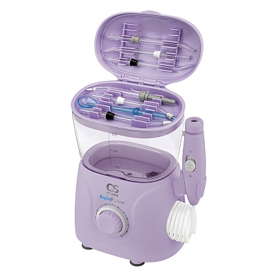 
                Ирригатор полости рта CS Medica AquaPulsar OS-1 ULTRA Lilac, Идеально подходит для обработки имплантов, коронок, брекетов и других ортодонтических конструкций, а также ухода за воспаленными деснами