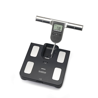 
                Монитор состава тела OMRON BF508 с 8-ми сенсорной технологией измерения всего тела, работает как весы, измеряет количество висцерального жира