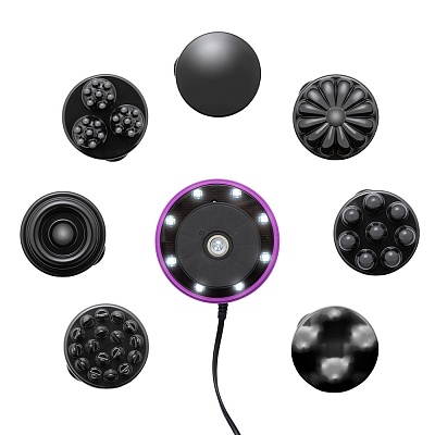 
                Массажер для тела CS Medica VibraPulsar CS-r10 Mini SHAPE&BOOST, черный, насадки и прибор