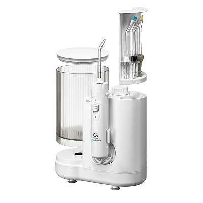 
                Ирригатор полости рта CS Medica AquaPulsar CS-10 PRESTIGE, белый, объем резервуара составляет 600 миллилитров