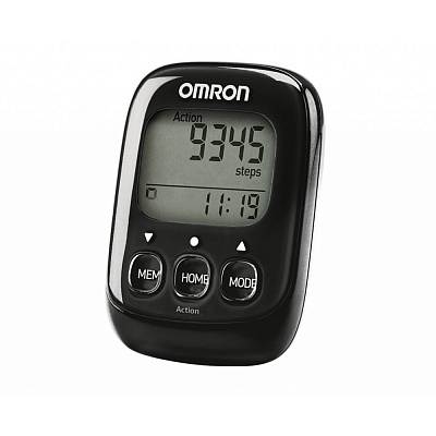 
                Шагомер OMRON Walking Style IV, черный, компактный прибор