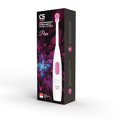
                Электрическая зубная щетка CS Medica CS-466-W