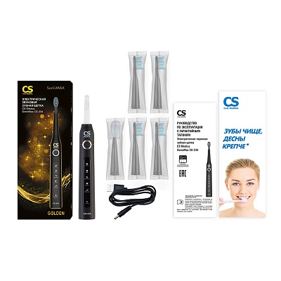 
                Электрическая звуковая зубная щетка CS Medica CS-234