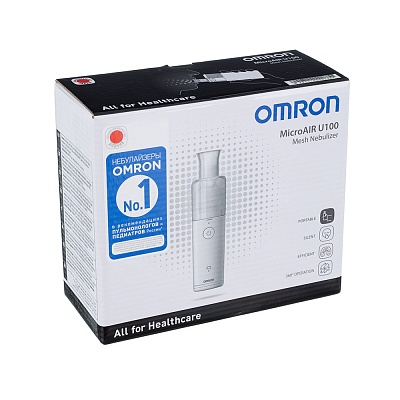
                Ультразвуковой небулайзер OMRON U100, коробка